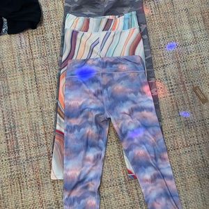 ATHLETA kids size 14 legging bundle